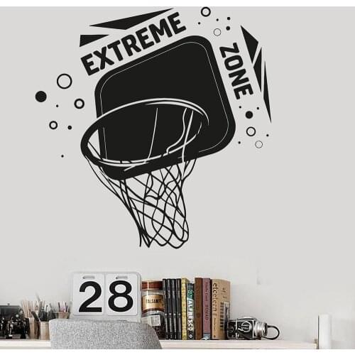 Diy Basketball Wall Sticker Home Decor Decoration Living Room Bedroom Wall Art MURAL Drop Shipping