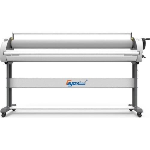 Manual Laminating Machine Fayon Roll to Roll Wide Format Laminator for Plastic Film Vinyl 160cm Cold Laminating Machine