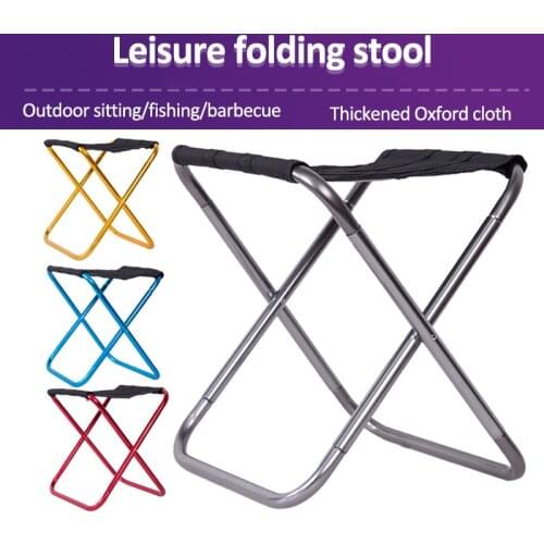 2020 New Ultra Light Portable Outdoor Foldable Fishing Chair Folding Backpack Camping Oxford Cloth Picnic Fishing Chair With Bag