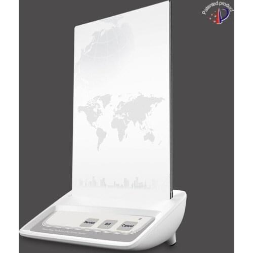 Restaurant customer service table stand menu holder Juice bar waiter call table numbers guest notice systems