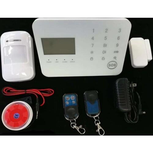 Touch Keypad GSM + PSTN Dual Network Alarm System