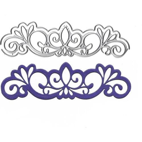 Dies Scrapbooking Metal Cutting Lace Border Fustelle For DIY Paper Card Making Album Decor Craft Embossing Dies And Stamps 2021
