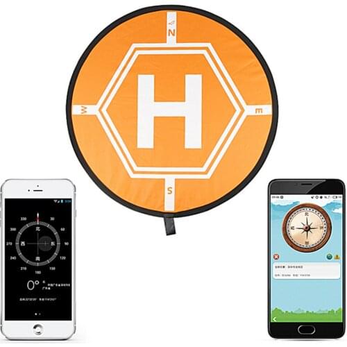Universal Drone Parking Apron 80cm Foldable Landing Pad for DJI Mavic Mini / Spark / Mavic FPV RC Drone Helicopter Accessories