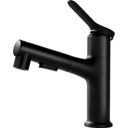 3 Mode Pull Out Bathroom Basin Sink Faucet Rinse Sprayer Gargle Brushing 360 Rotate Deck Mount Tap