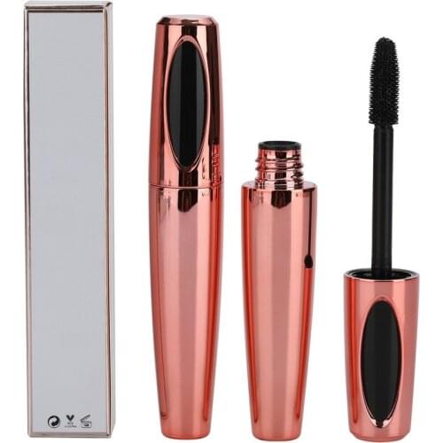 10 Piece 4D Silicone Brush Head Mascara Private Label Make Up Cosmetics Waterproof Thick Lengthening Eyelashes Eye Makeup Custom