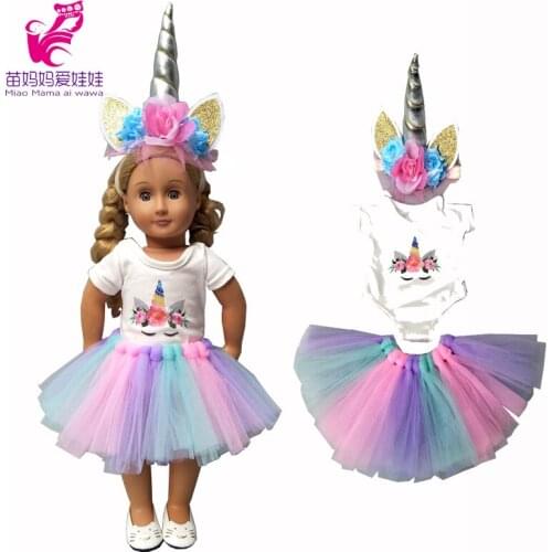 18 Inch Doll Dress for 45cm New Born Baby Doll Dress Doll Clothes for 38cm Born Baby Doll Jacket Toys Wear