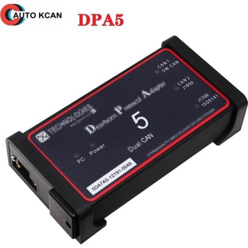 Dpa5 Dearborn Protocol Adapter 5 Heavy Duty Truck Scanner CNH DPA 5 Works For Multi-brands Support Multi-language