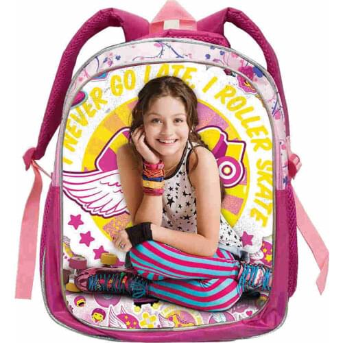 Pink Children Schoolbag Made TV Show Soy Luna Backpack for Girl Teenager Girls Backpack Cute Travel Bag Mochila Infantil