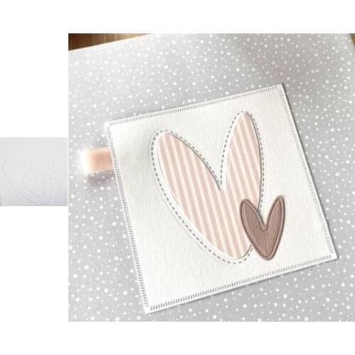 Love Decoration Cutting Dies Scrapbook Dariy Decoration Stencil Embossing Template DIY Greeting Card Handmade