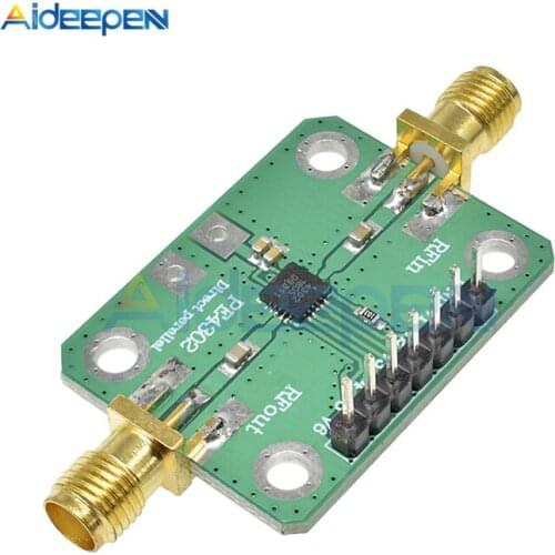 DC 5V PE4302 Numerical Control RF Attenuator Module Parallel/Serial Immediate Mode CNC Attenuator Modules 1MHz-4GHz 0 to 31.5DB