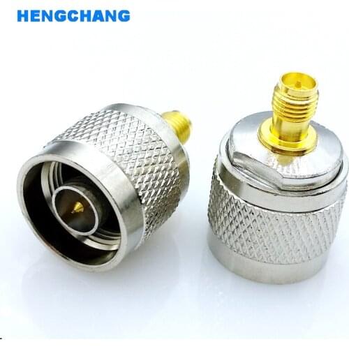 N to RP-SMA connector adapter N type male to RP SMA male Coaxial RF connector 1pcs