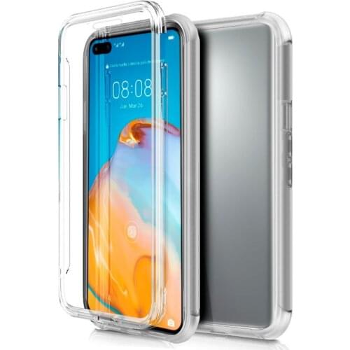Huawei P40 Pro 360 full protection silicone case transparent
