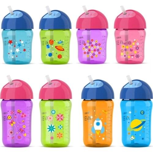 AVENT Straw Cup Water Drinking Cup 9-12oz / 260ml-340ml 12m+ / 18 m