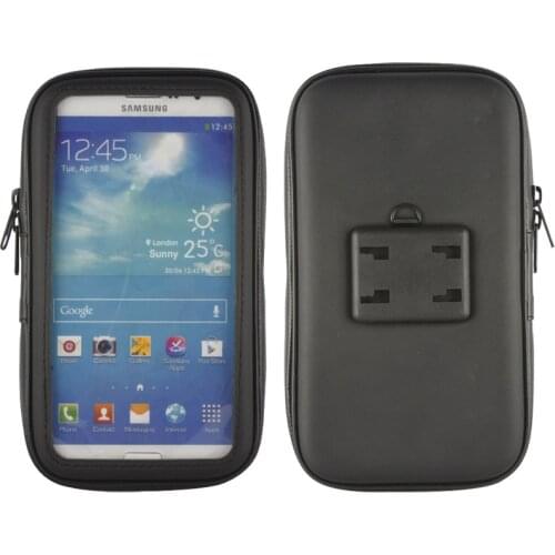 Waterproof Bicycle Motorcycle Carry Case Bag for 5 inches GPS Navigation Devices Protective Pouch Carrying Cover