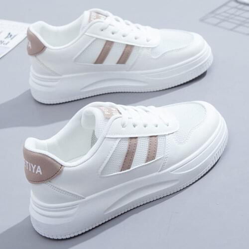 Ladies Platform Shoes Fashion Sports Shoes Ladies Casual Shoes Ladies White Shoes Increase Womens Sports Shoes Promotion