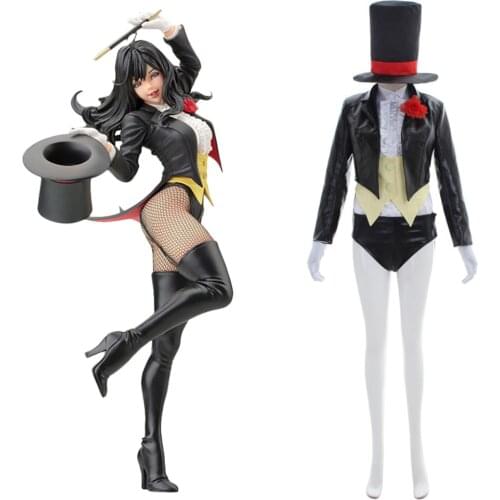 Zatanna Zatara Cosplay Costume Halloween Carnival Cosplay Costume For Women