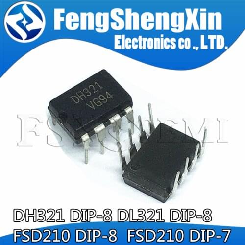 10pcs /lot New FSDH321 DH321 DIP-8 POWER SWITCH IC