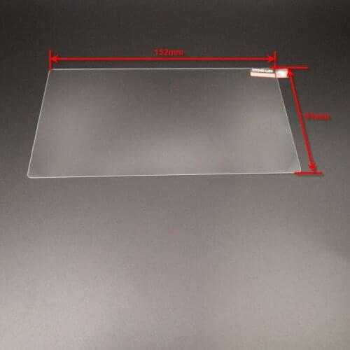 10pcs Tempered Glass Film Screen Protector for 16 Corolla Hybrid Deluxe Edition DVD 152*91 mm 7 inch Tablet Ebook Car GPS PDA