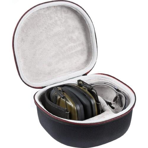 2019 Newest EVA Carrying Travel Case for Howard Leight by Honeywell Impact Sport Sound Amplification Electronic Shooting Earmuff