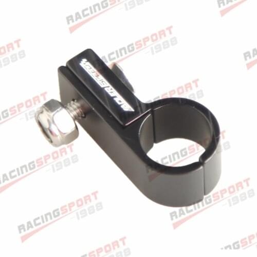 AN6 6AN AN-6 Line Clamp ( ID 14.3mm ) Hose Clamp Aluminum Black