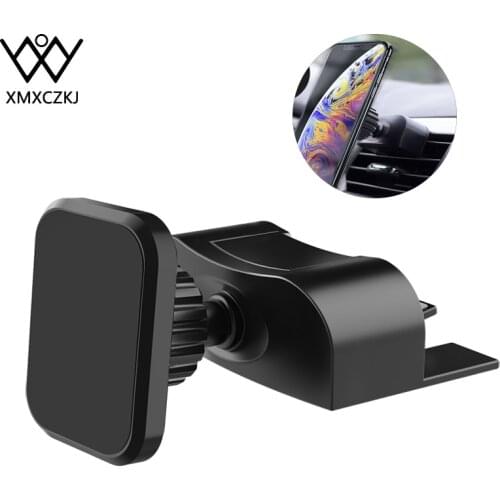 Car Phone Holder Magnetic Air Vent Mount Mobile Smartphone Stand CD Slot Magnet Support Cell in Car GPS For iPhone 11 XS Samsung