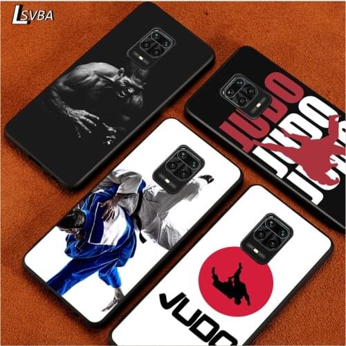 Black Soft Cover Fashion Judo Sport for Xiaomi Redmi Note 9 9S 8 8T 7 7S 6 5A 5 4X 4 Pro Max Prime Phone Case