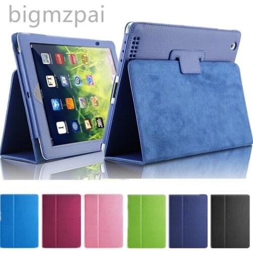 For Apple ipad 2 3 4 9.7 Magnetic Auto Wake Up Sleep Flip Ultra Thin Leather Case For ipad 3 for ipad 4 Smart tablet Stand Cover