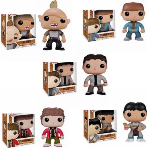 Funko Goonies Mikey 77# Mouth 78# Chunk 79# Action Figure 10cm Limited Edition Collectible Model Toys for Children Birthday Gift