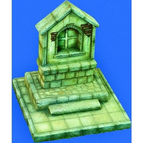 Scene model resin shrine 1:35