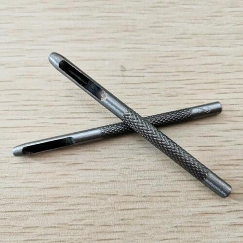 Metal Leather Craft Tool Die Punch Hole Snap Rivet Fastener Button Setter Base Kit For DIY Leathercraft Punch Holes