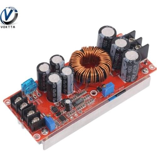 1200W High Power 20A DC Step-Up Boost Constant Current Module Output Voltage Continuously Adjustable