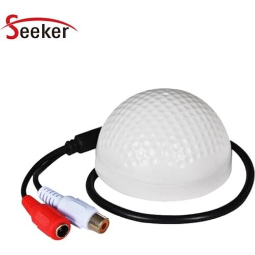 Wholesale Free Shipping Professional Audio Monitoring Security System CCTV Microphone Mike for DVR Security Cameras