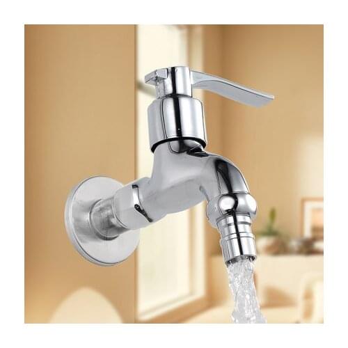 Washing Machine Faucet Mop Pool Sink Tap Wall-mounted Single Handle Cold Water Faucet