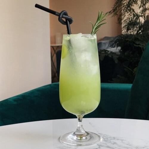 Ins Exceed Fire Restaurant Drink Cup Cocktail Glass Wine Cup Juice Cup Household Transparent Bar Personality Wine Glass 420ML