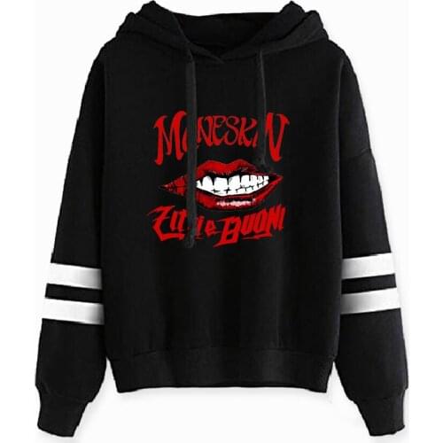 Maneskin Hoodies Unisex Long Sleeve Fashion Pullover Hooded Sweatshirts Women Men Streetwear Casual Clothes