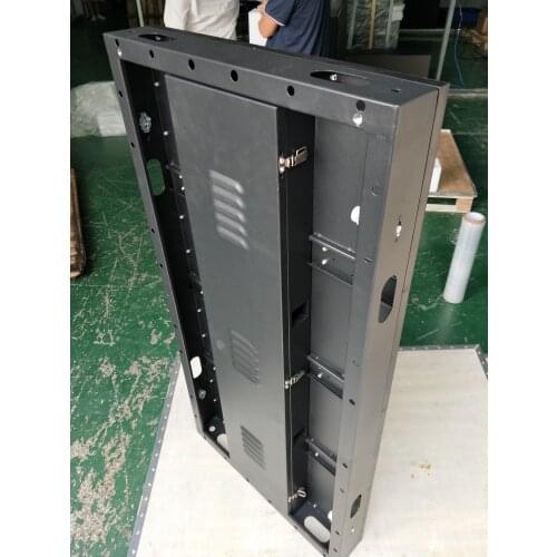 Thin Light Weight Rental Advertising outdoor led display HD outdoor stage P3.91 LED iron cabinet 500mm*1000mm P4.81 P2.604 P2.97