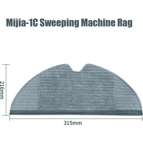 Mopping Pad Cloth Rag For Xiaomi Mijia Robot Vacuum Cleaner 1c Mopping Cleaner Household Sweeper Cleaning Robot#dp4