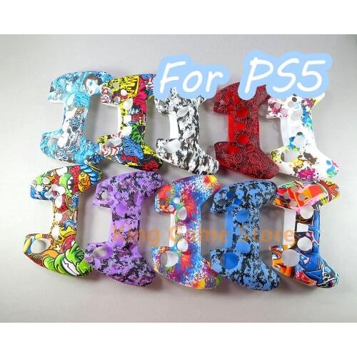 15pcs/lot For SONY Playstation5 PS5 Game Controller Protection Skin Case Silicone Case Soft Gel Rubber Cover For PS5 Accessories
