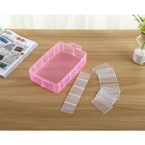 3 Layer 30 Slots Storage Box Transparent, Stackable Made of Plastic