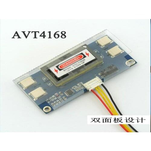 Free shipping 10pcs/lot mini desgin AVT4168 PC LCD MONITOR CCFL 4 LAMP 10V-28V universal lcd inverter