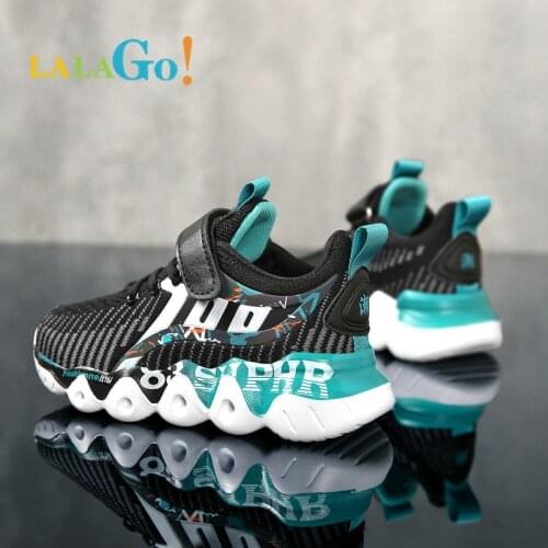 2021 Kids Sports Shoes For Boys Sneakers Spring Children Casual Boy Sneaker Graffiti Student Shoes Child Anti-Slippery 1530