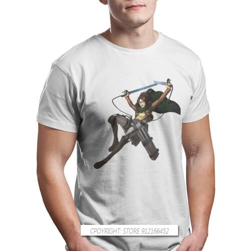 Attack On Titan Snk Eren Anime O-Neck TShirts Hange Zoe Fly Personalize Mens T Shirt New Trend Clothes Size XS-3XL