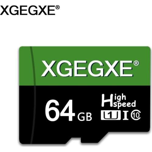 XGEGXE Memory Card 64GB 32GB Class 10 High Quality U1 TF Flash Card 16GB UHS-I For Smartphone