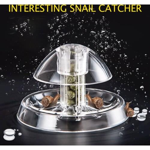 Planarian Pest Catch Box Tank Snail Clear Device Aquarium Fish Tank Pest Catch Box Snail Catcher Trapping Tool Pet Products