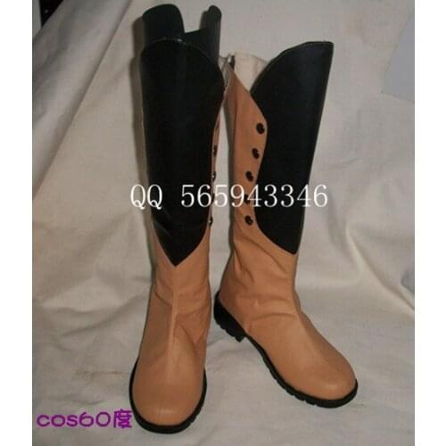 Hakuouki Nagumo Kaoru Cosplay Leather Boots Shoes S008