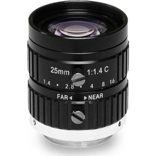 5 million high-definition intelligent machine vision inspection C-mount lens 25mm5mp2/3 industrial camera C-mount lens