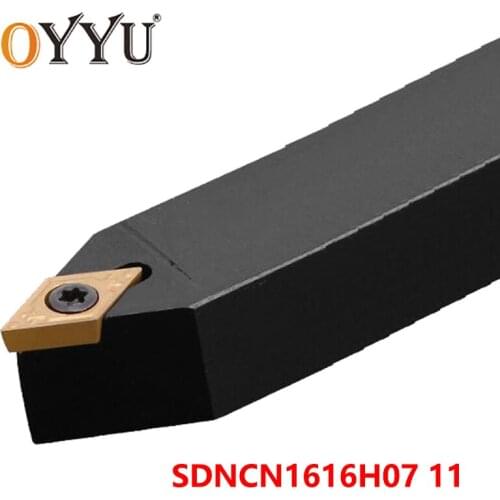 OYYU Factory Outlet SDNCN1616H07 SDNCN1616H11 SDNCN 1616 Lathe Toolholder Cutting Arbor CNC Carbide Inserts Shank Turning Cutter