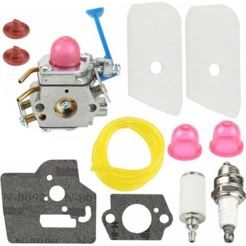 Carburetor Gaskets Filter Spark Plug Oil tube Check Valves For Husqvarna 545081848 C1Q-W40A 128C 128CD 128L 128LD 128LDX 128R