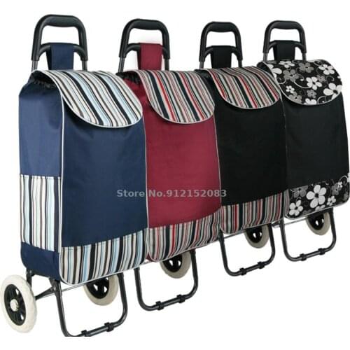 Special Offer Small Cart Shopping Cart Folding Cart Lightweight Shopping Cart Trolley For The Elderly Portable Trolley Luggage C