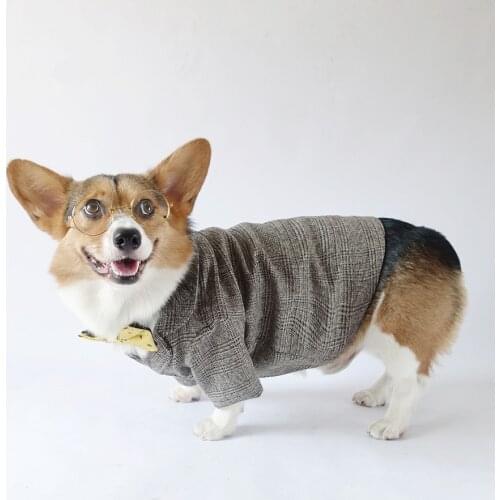 Party Wedding Dog Clothes Suit Tuxedo Cat Poodle Pomeranian Schnauzer Pug French Bulldog Clothing Corgi Dog Costume Outfit Coat